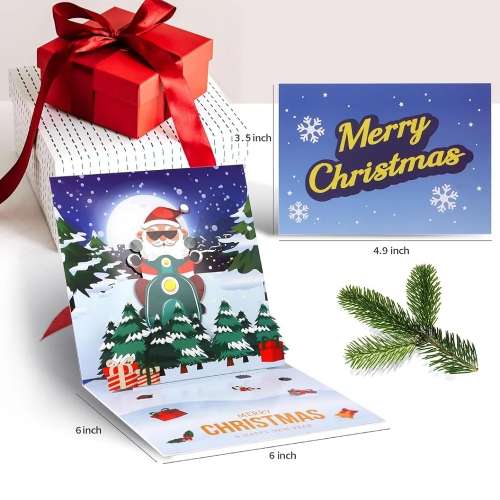 Animated Santa Christmas card - Picture 4 of 5